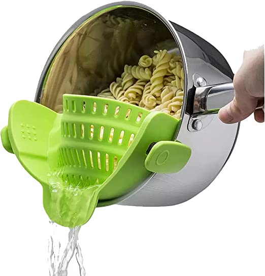 best clip-on pasta strainer