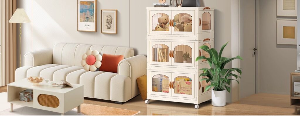 Toy Storage Cabinets with Doors